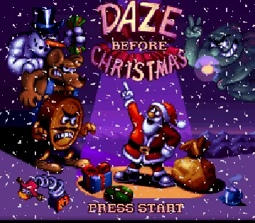 Daze Before Christmas (Europe) screen shot title